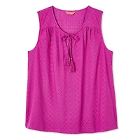 Iyla Women's Plus Tassel Tank