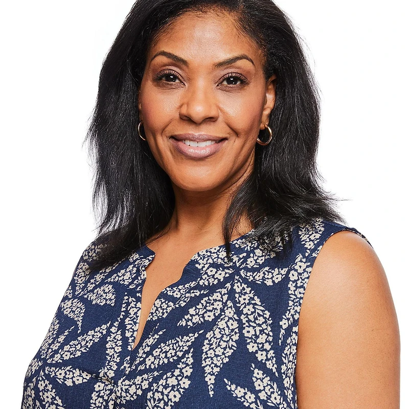 Iyla Women's Plus Crinkle Top