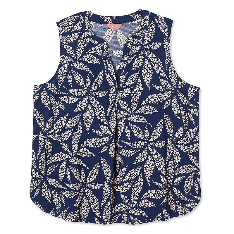 Iyla Women's Plus Crinkle Top