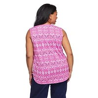 Haut froissé Iyla Plus pour femmes