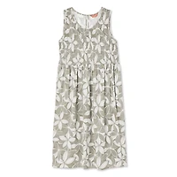 Robe longue smockée Iyla Plus pour femmes