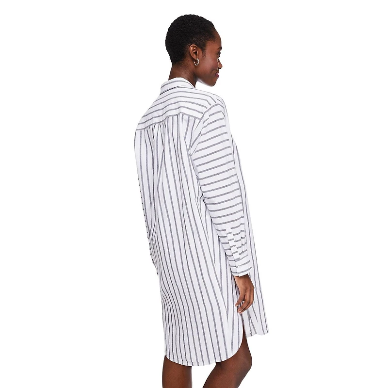 George Women's Button-Front Shirt Dress, Sizes XS-XXL
