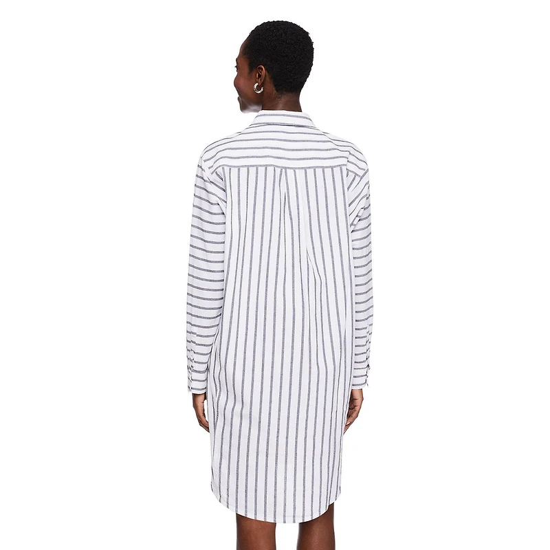 George Women's Button-Front Shirt Dress, Sizes XS-XXL
