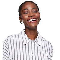 George Women's Button-Front Shirt Dress, Sizes XS-XXL
