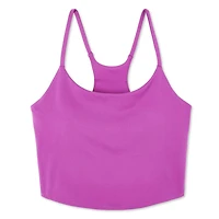 Athletic Works Women's Cropped Cami Bra