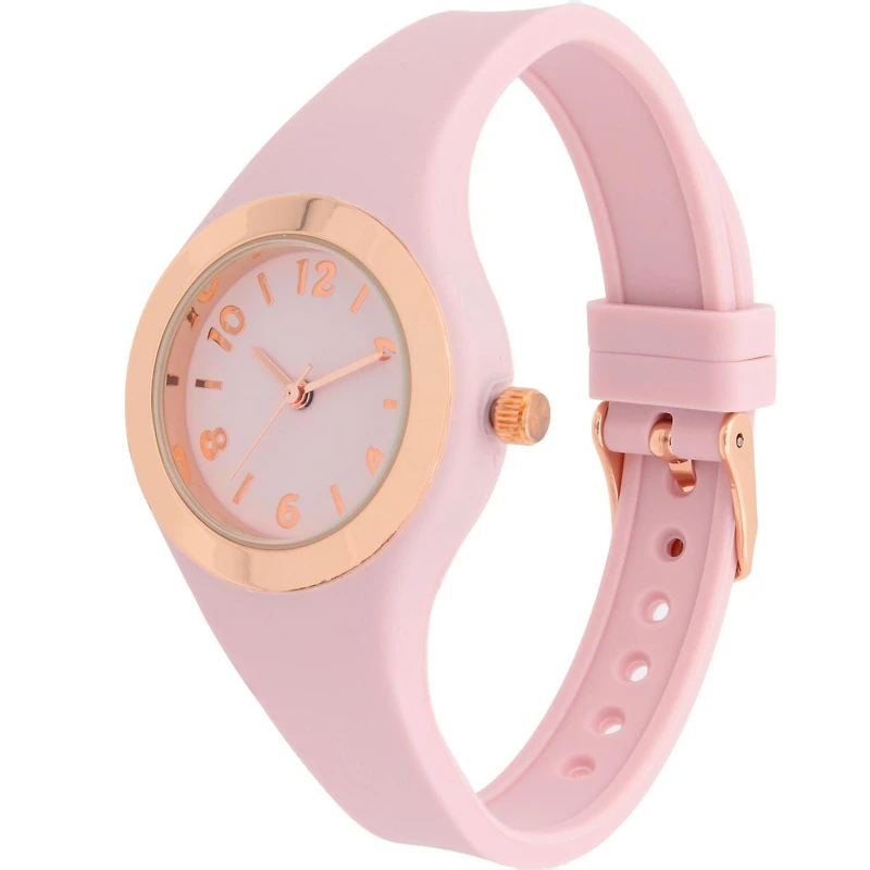 Montre George à affichage femme avec bracelet blush Montre dame