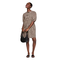 George Women's Puff Sleeve Dress, Sizes XS-XXL