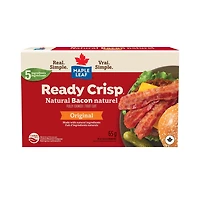 Bacon naturel tout cuit en tranches Ready Crisp Maple Leaf 65g