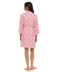 Women's Cozy 3 Piece Pajama Robe Set - Robe, Cami Top and Shorts – Online Exclusive