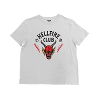 Stranger Things T-shirt à manches courtes Hellfire pour femme