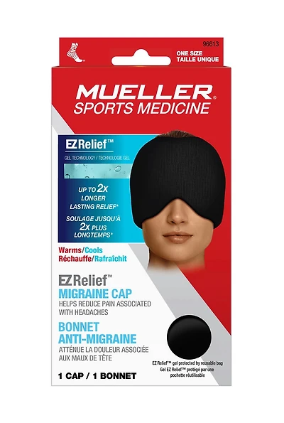Capuchon anti-migraine Mueller Sports Medicine EZ Relief™ taille unique, capuchon anti-migraine