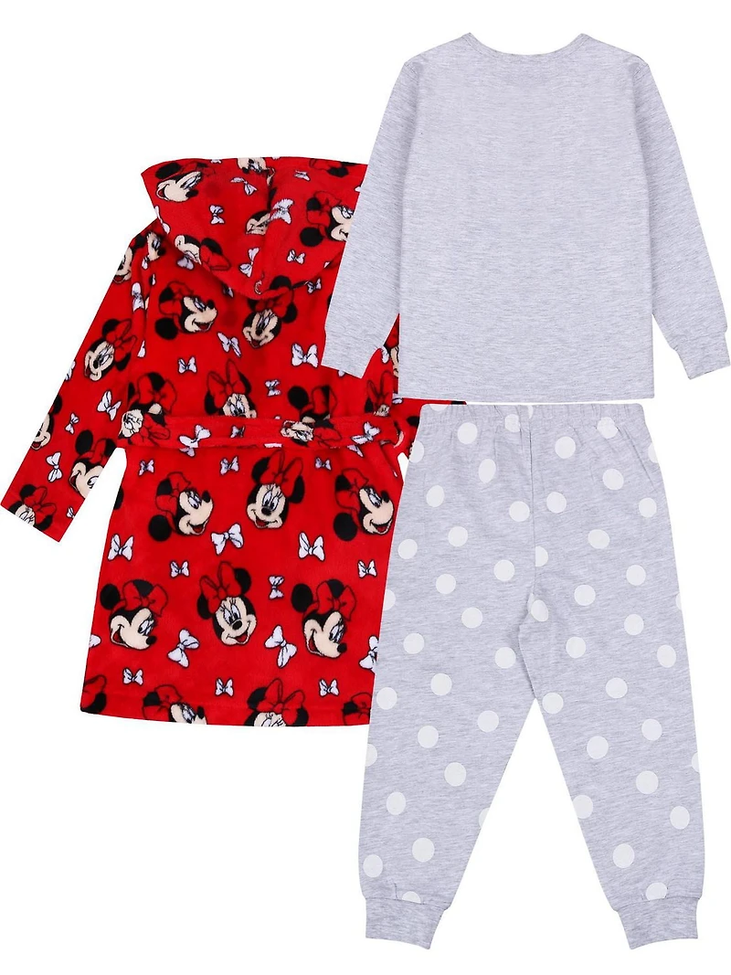 Minnie Mouse Knit Sleep 3 Piece PJ set - Toddler - Girls, Sizes: 2T-5T