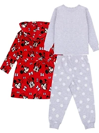 Minnie Mouse Knit Sleep 3 Piece PJ set - Toddler - Girls, Sizes: 2T-5T