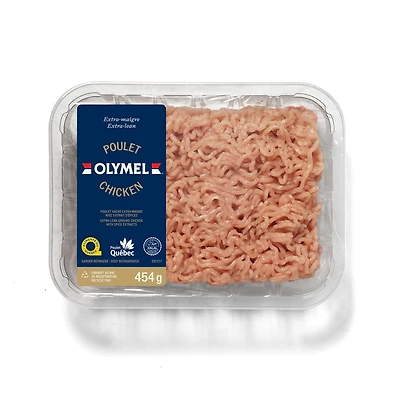 HALAL Extra-lean ground chicken with spice extract, ground chicken