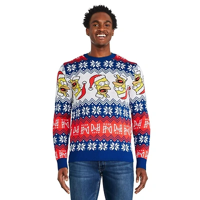 George Men's The Simpsons Sweater