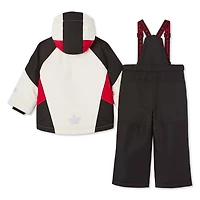 Ensemble 2 pièces avec combinaison de neige Canadiana collection non genrée pour tout-petits