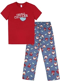 Fox & Badger Knit Sleep 2 Piece PJ set - Adults - Men, Sizes: S-L