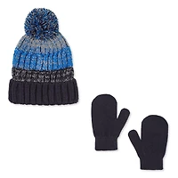 Ensemble 2 pièces avec tuque en tricot George pour petits garçons
