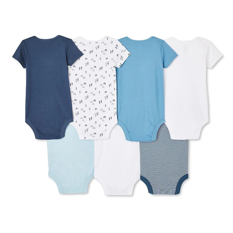 Lot de 7 cache-couches George pour bébés garçons Tailles 0-12 mois