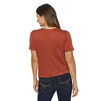 George Women's Crossover Top with Buckle