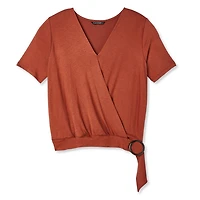 George Women's Crossover Top with Buckle