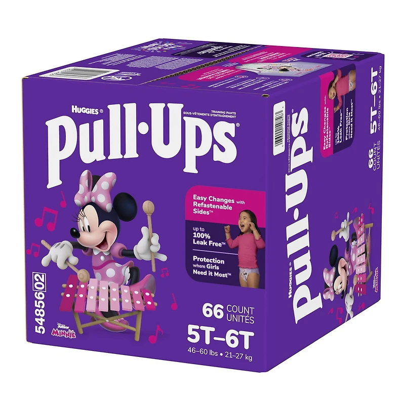 Sous-vêtements d’entraînement pour filles Pull-Ups, Emballage Économie, Taille: 2T - 6T Taille: 2T - 6T | 104 - 66 sous-vêtements