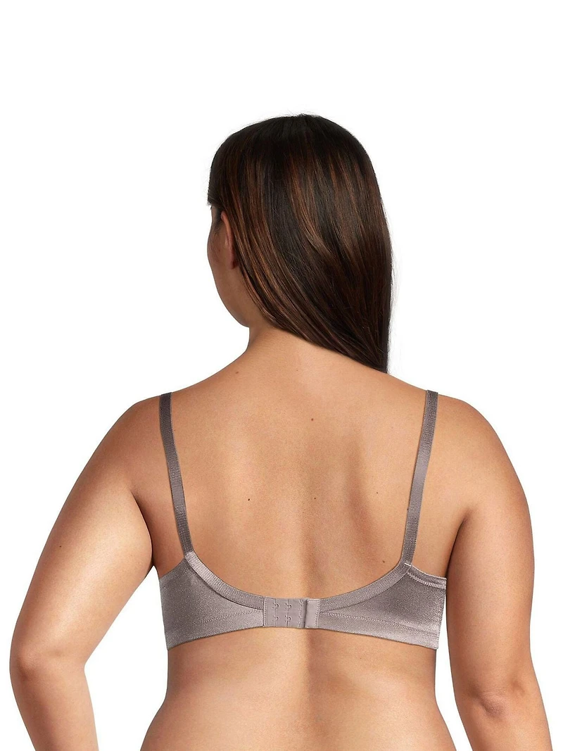 Warners Women's Firm Support Smooth Satin Stretch Wireless Comfort Bra