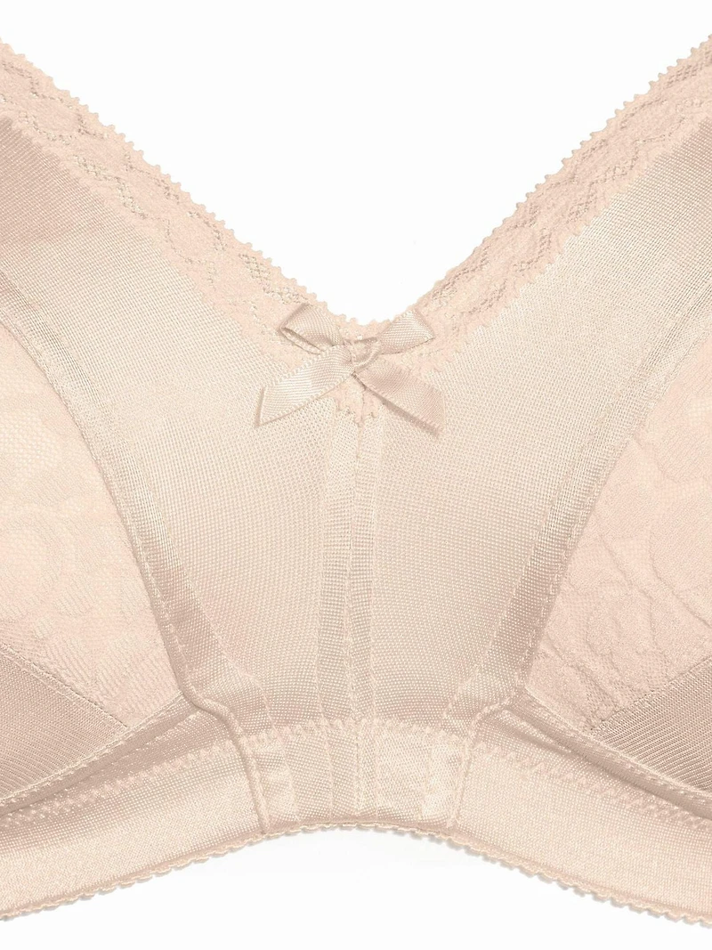 Warners Women's Firm Support Smooth Satin Stretch Wireless Comfort Bra