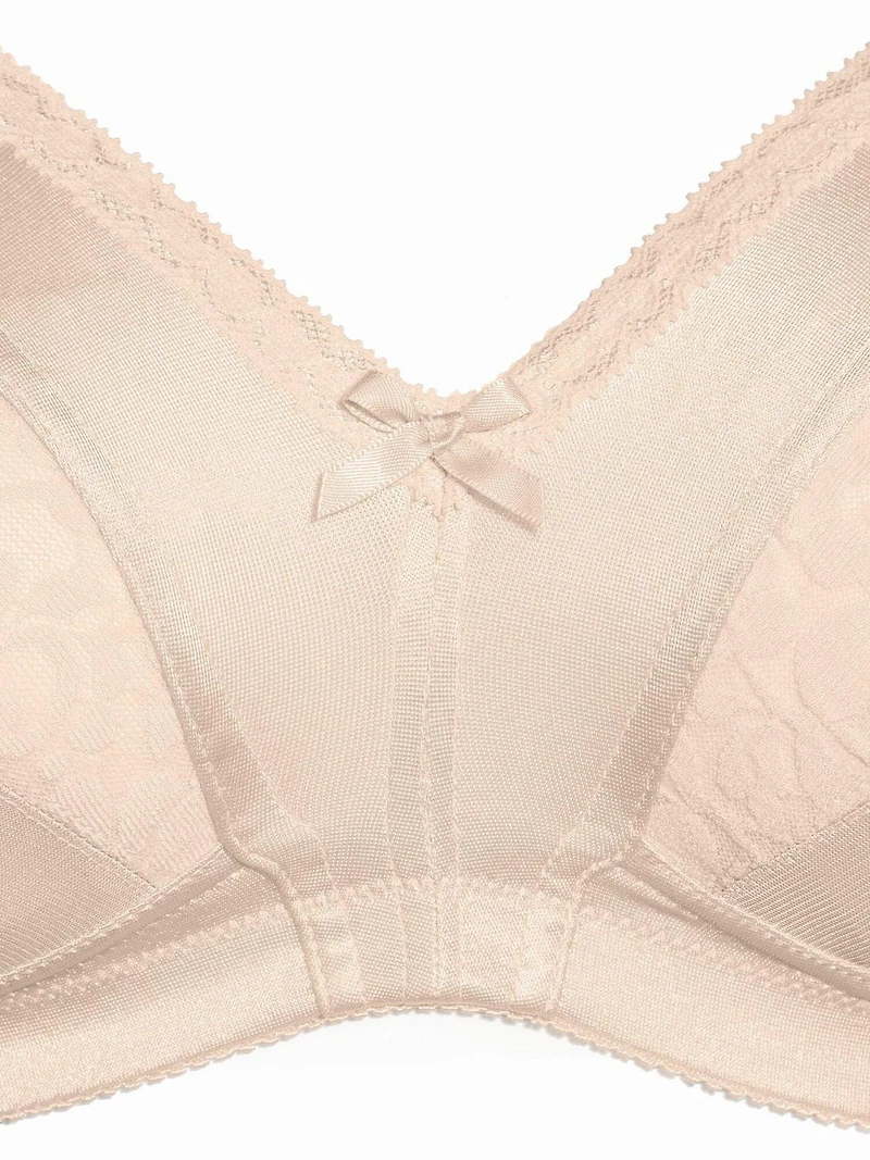 Warners Women's Firm Support Smooth Satin Stretch Wireless Comfort Bra