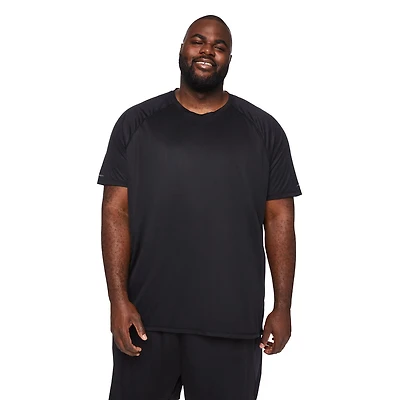 T-shirt à coupe décontractée Athletic Works Plus pour hommes