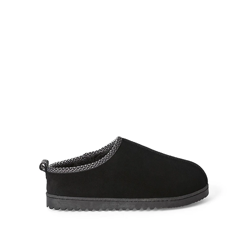 Canadiana Men's Suede Clog Slippers, Sizes 7/8-11/12