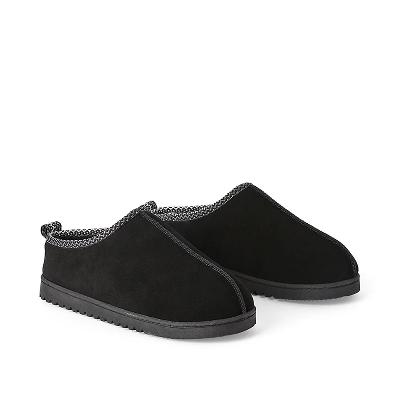 Canadiana Men's Suede Clog Slippers, Sizes 7/8-11/12