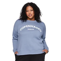 George Women's Plus Crew Neckline Popover