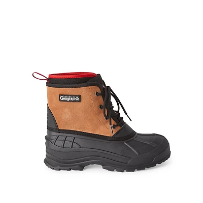 Bottes d’hiver en suède Canadiana x SGRC pour hommes Pointures 7-13