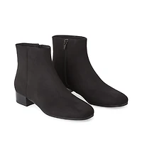 Time and Tru Women's Low Booties, Wide Width Sizes 6-10