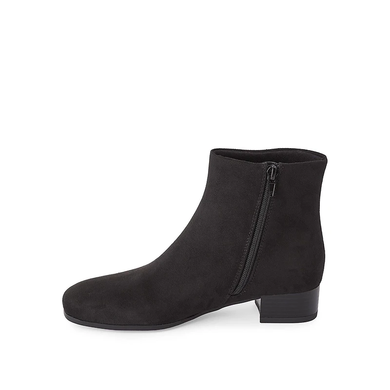 Time and Tru Women's Low Booties, Wide Width Sizes 6-10