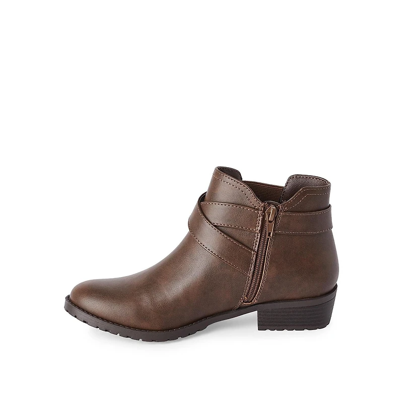Bottines à boucle Time and Tru pour femmes Pointures larges 6-10