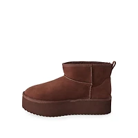 Bottes plateforme douillettes Time and Tru pour femmes Pointures larges 6-10