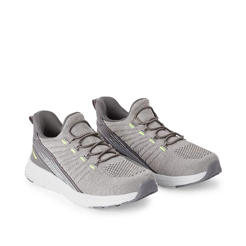Athletic Works Boys' Active Sneakers, Wide Width Sizes 11-6