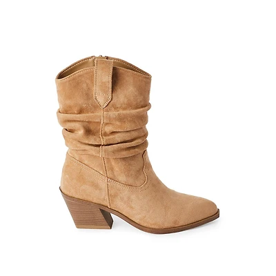 Time and Tru Women's Ruched Boots