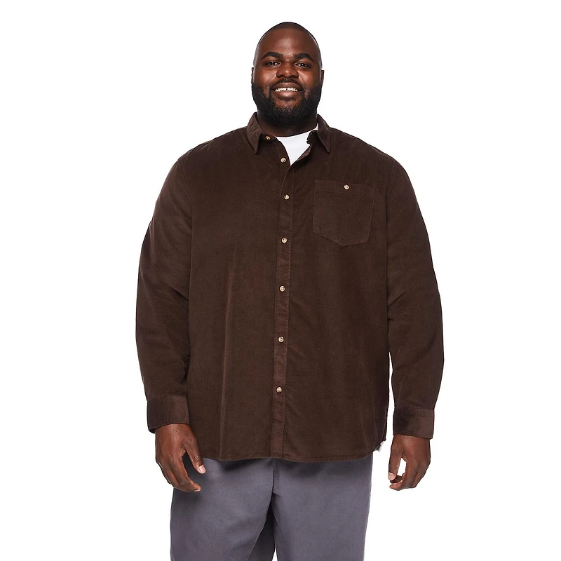 George Big Men's Corduroy Shirt