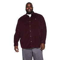 Chemise en velours côtelé George Plus pour hommes
