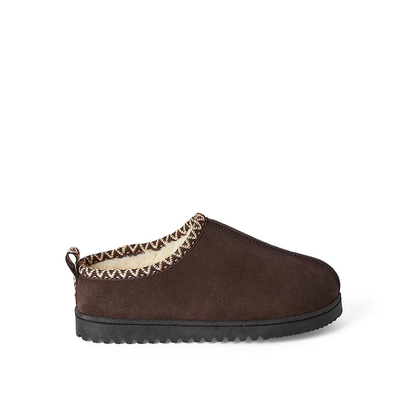 Canadiana Women's Suede Clog Slippers, Sizes 5/6-9/10