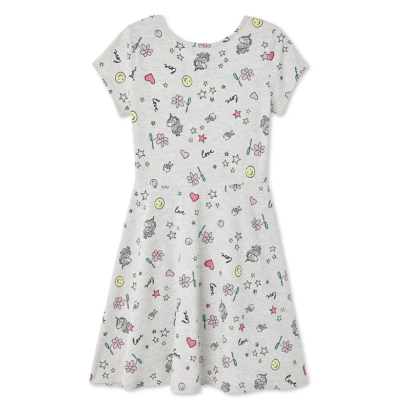 George Girls' Skater Dress, Sizes XS-XL