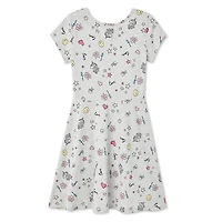 George Girls' Skater Dress, Sizes XS-XL