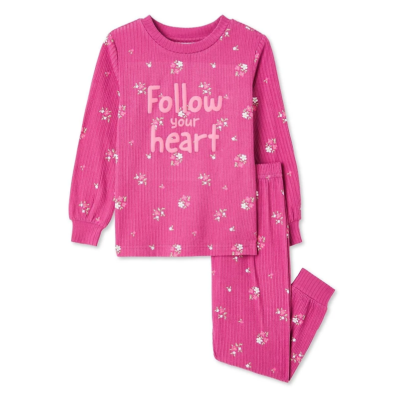 Pyjama 2 pièces George pour petites filles Tailles 2T-5T