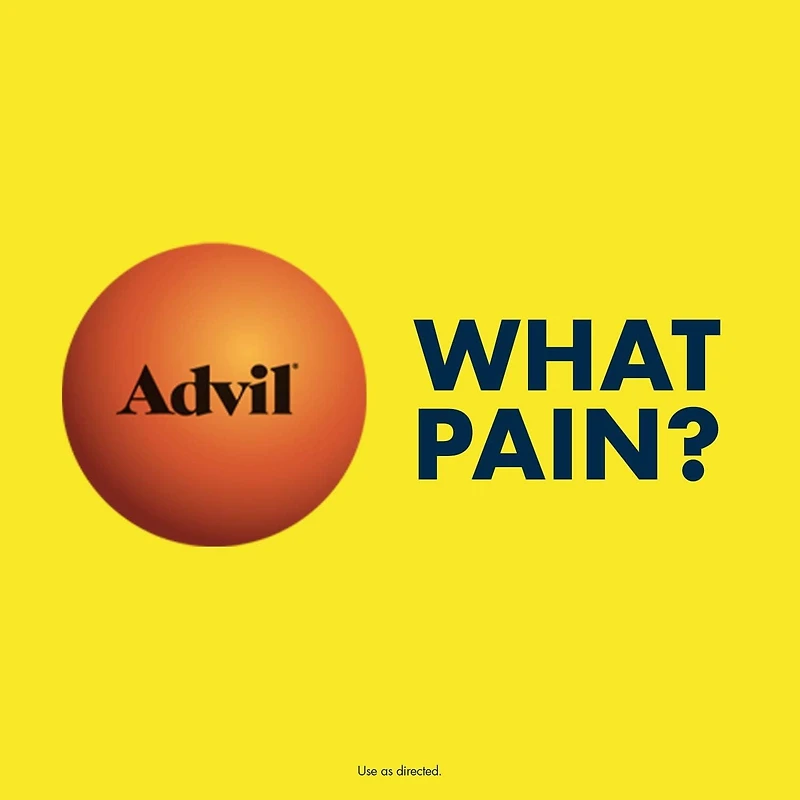 Advil Regular Strength Tablets for Headaches and Pain Relief, 200 mg Ibuprofen, 100 Count, Ibuprofen 200 mg Pain reliever/Fever reducer