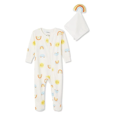 George Infants' Gender Inclusive Sleeper 2-Piece Set