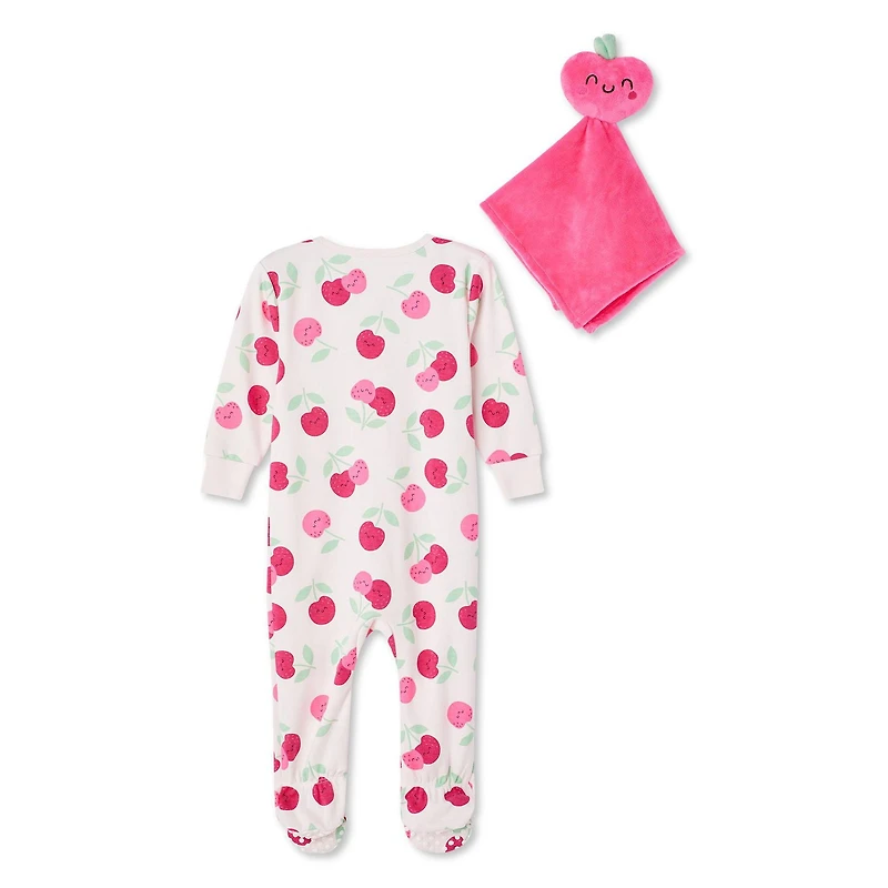 George Baby Girls' Sleeper 2-Piece Set