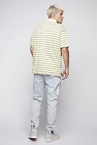 Jeaniologie ™ Jogger cargo à poignets - Bleu Clair